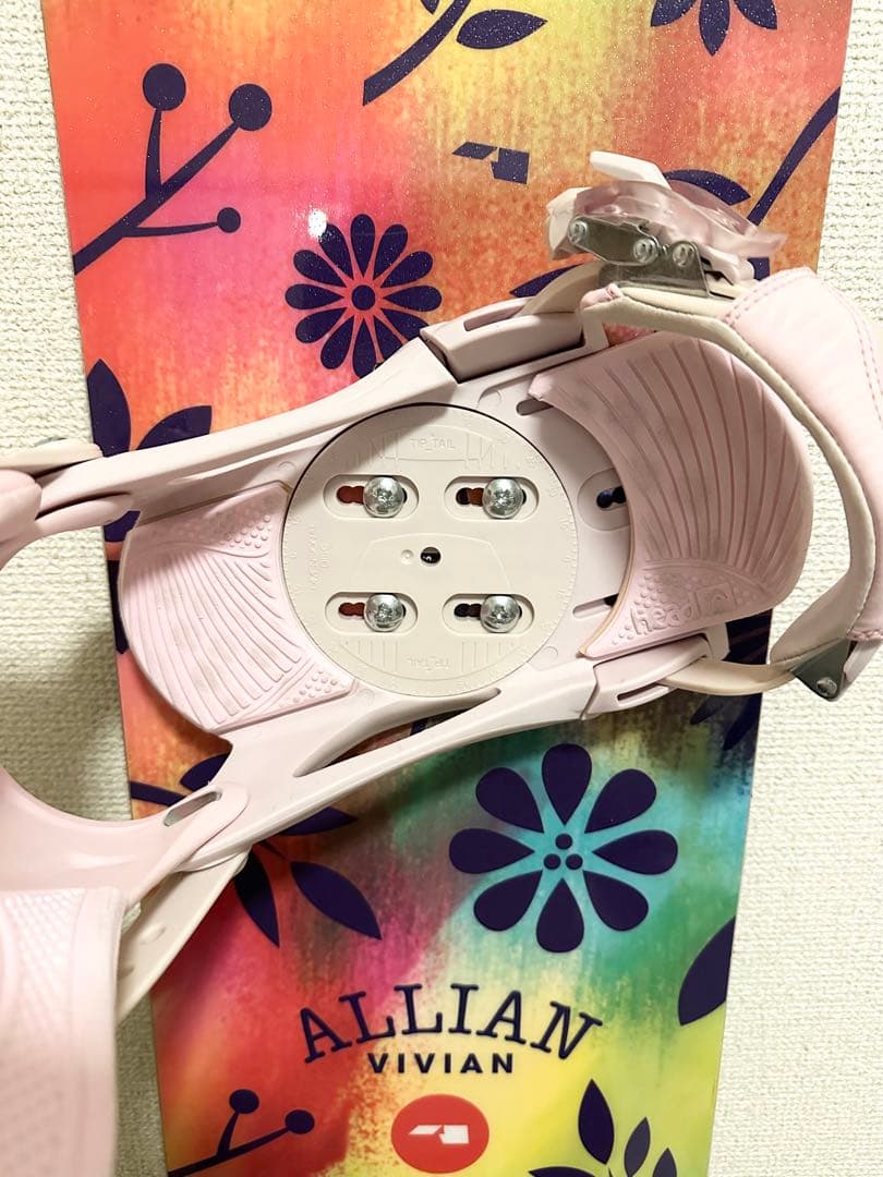 ALLIAN VIVIAN 142 レディース スノーボード＋ビンディングセット