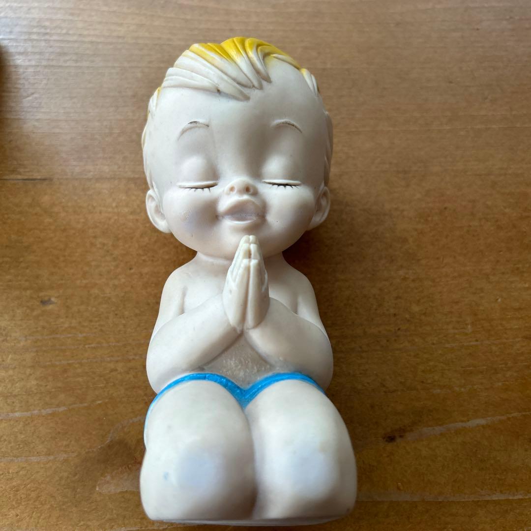 ✨アランジェイ社　ラバードール　お祈り女の子＆男の子　アメリカンビンテージ✨