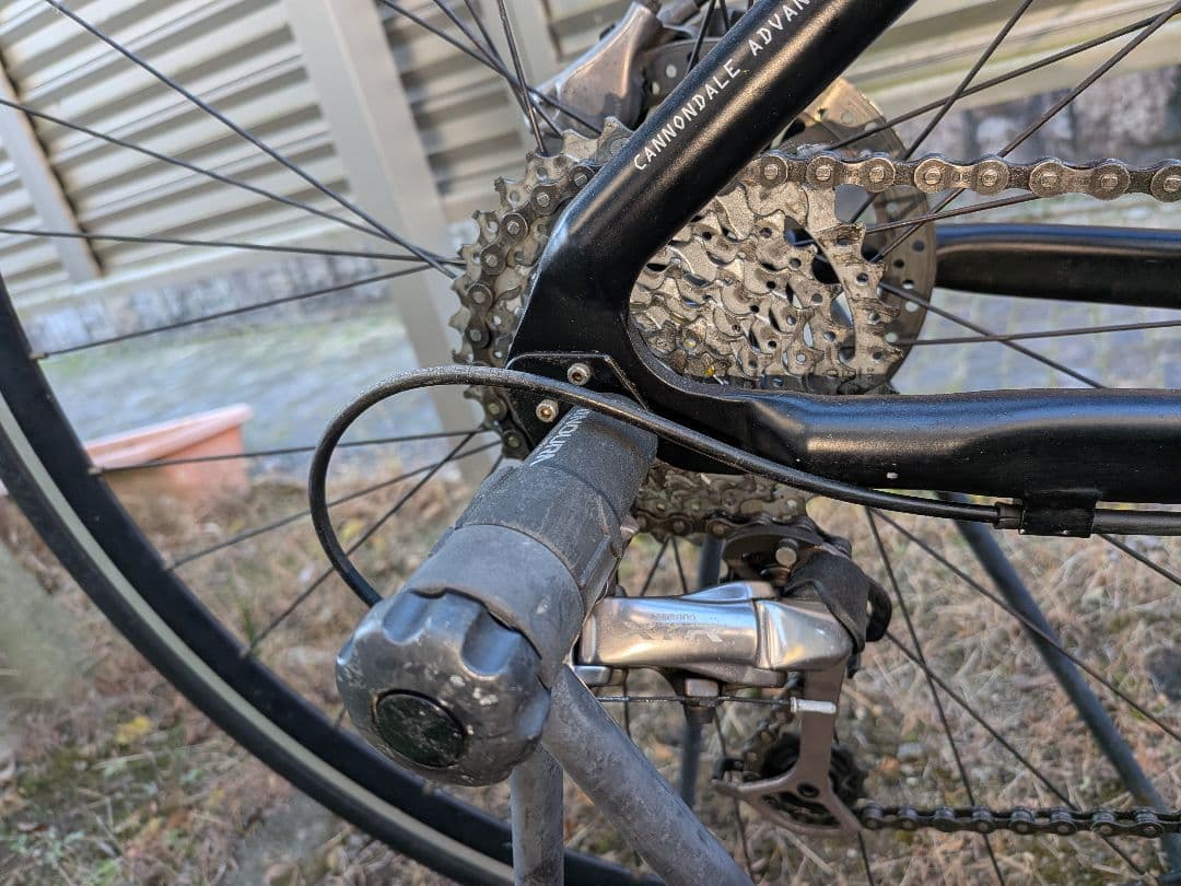 キャノンデールCAAD4アルミCT410 MTBクロス　XTR油圧ディスク中古品