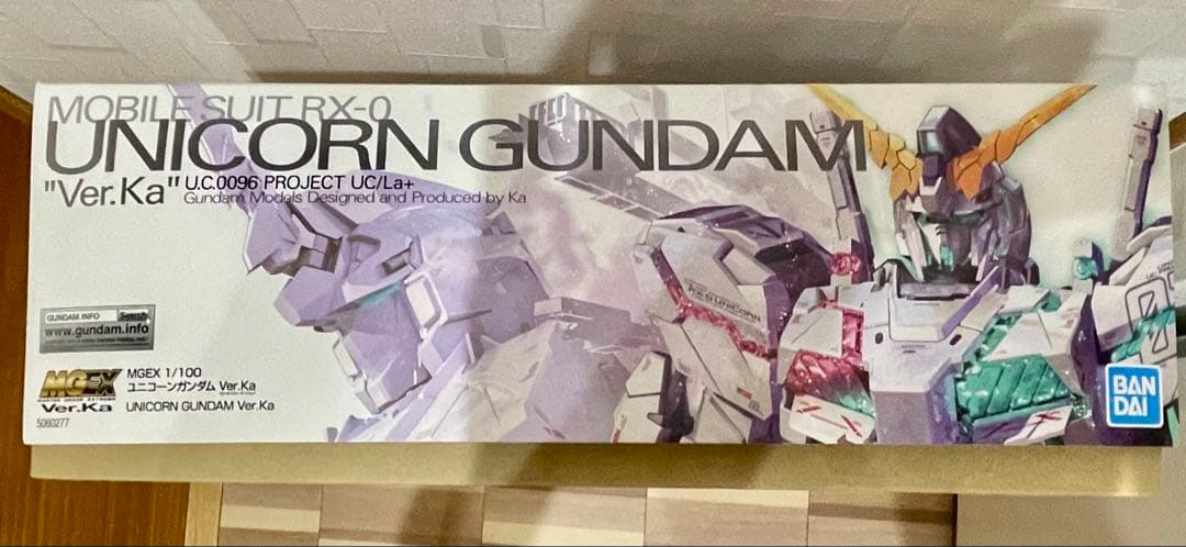 MGEX ユニコーンガンダム Ver.Ka 1/100 未組立・ランナー未開封
