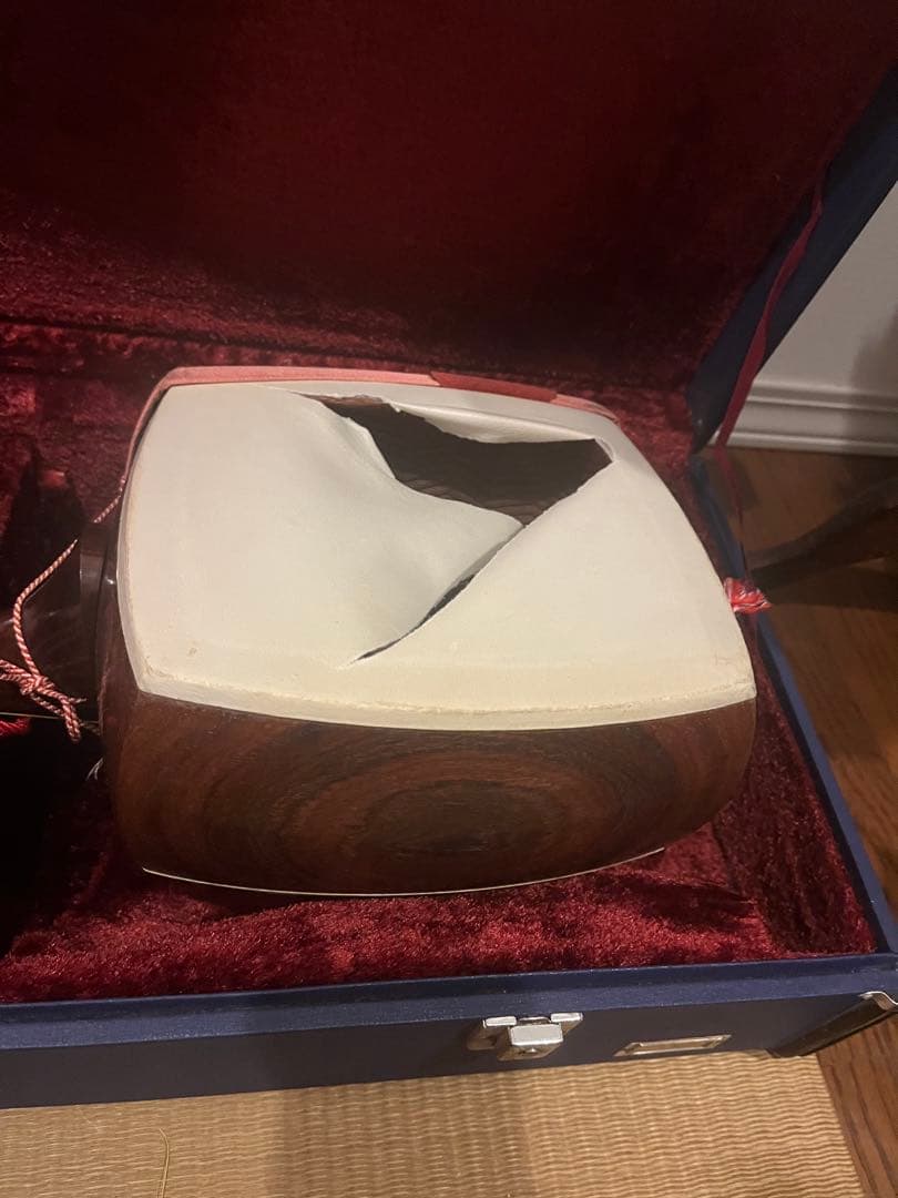 お値引致しました❣️三味線 東さわり紅木 金細 鯨の骨