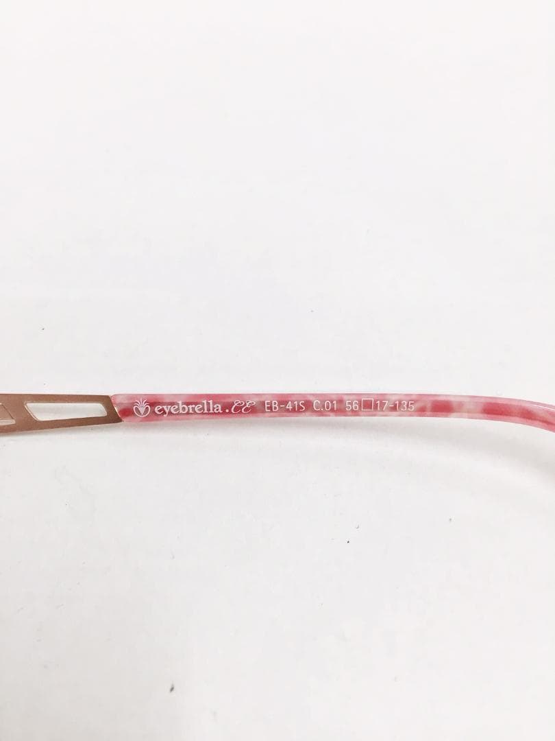 eyebrella/アイブレラ フチ無し クリアエバーＳ ピンク EBー41S