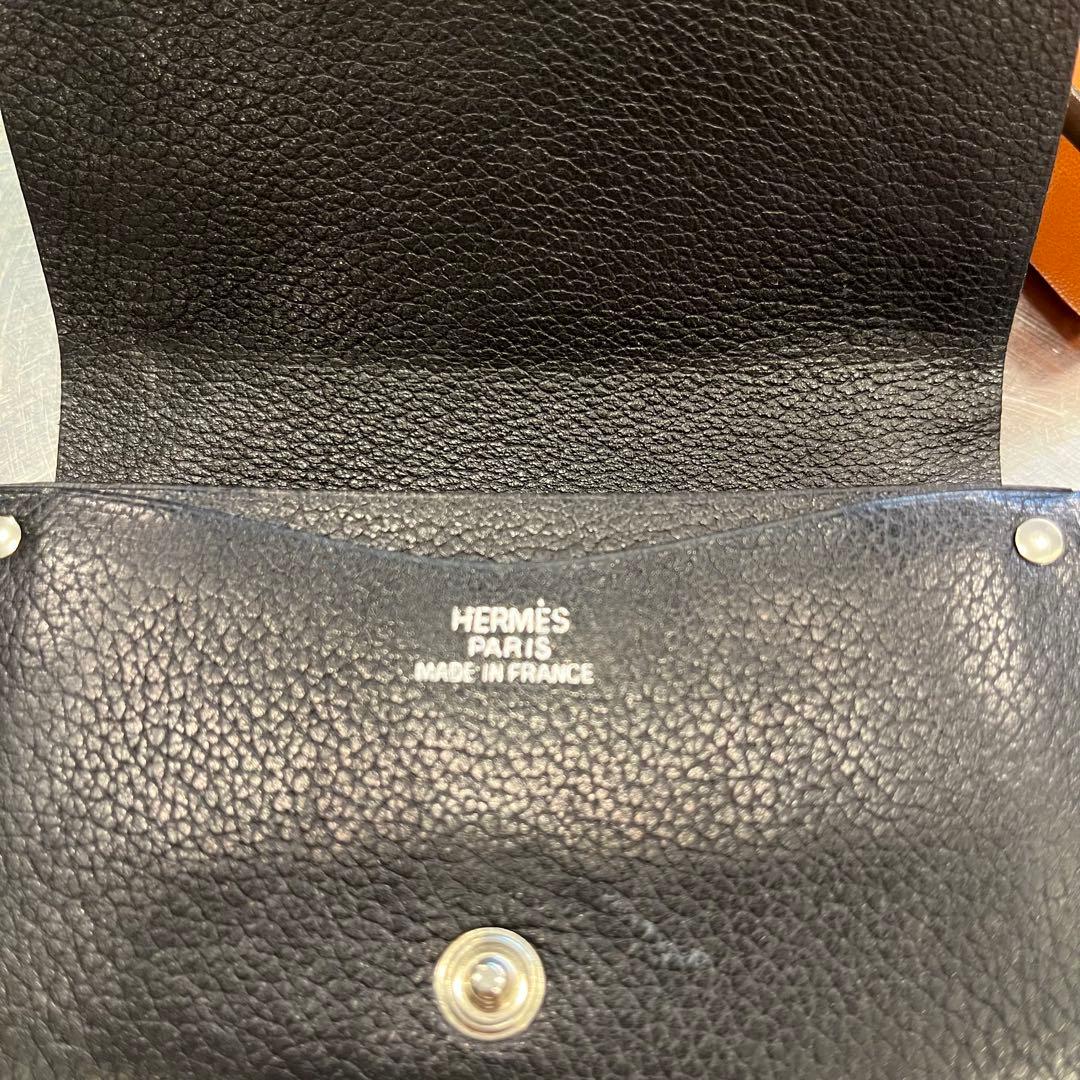 HERMES /M2/アルジェンテ/カードケース/ ドゴン