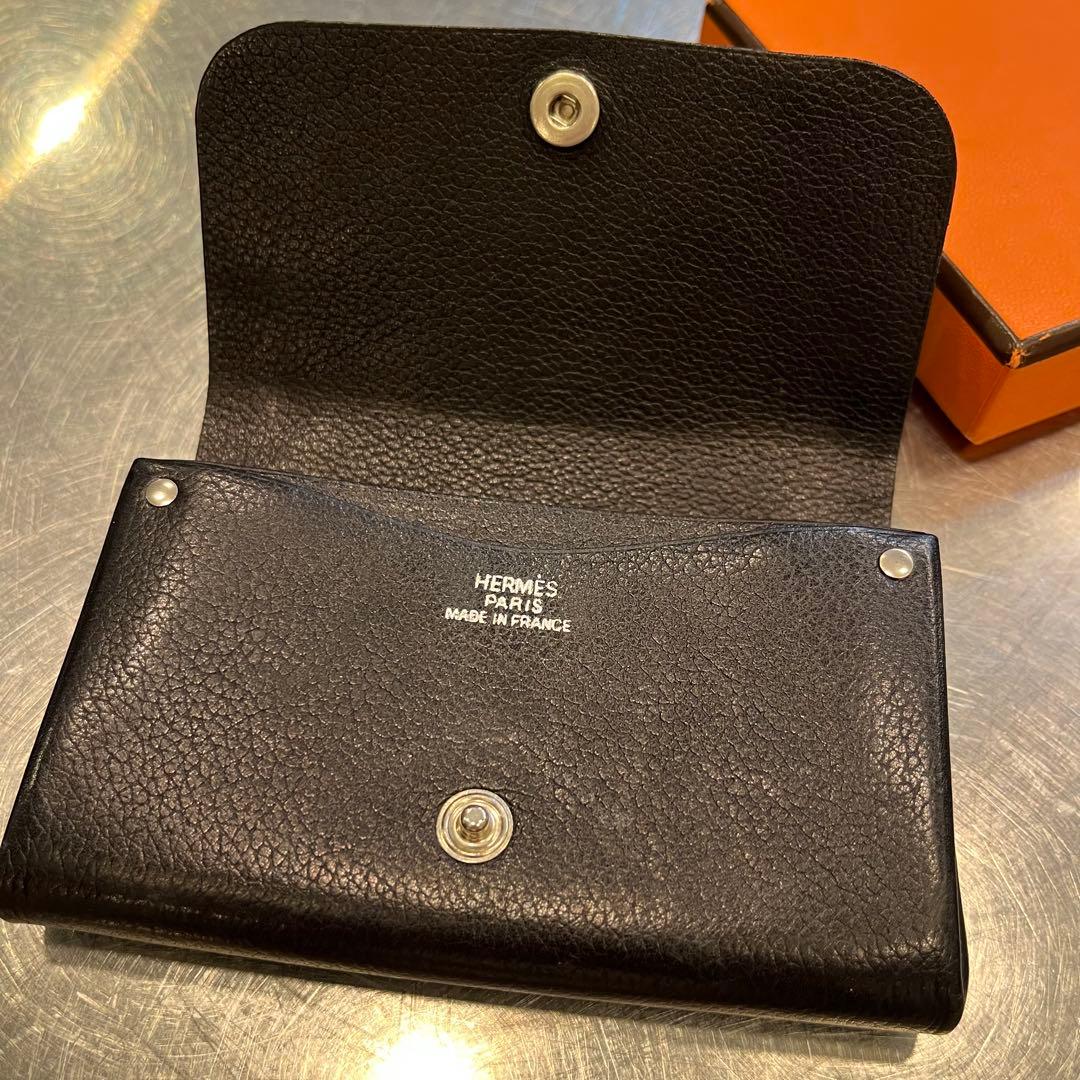 HERMES /M2/アルジェンテ/カードケース/ ドゴン