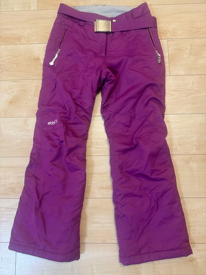 etirel 美品スキーウェア　スノボウェア 上下セットアップ152