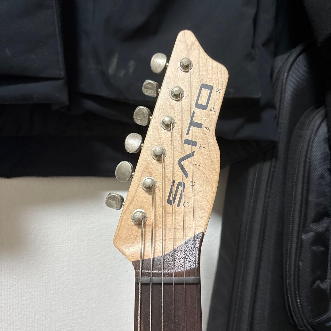 SAITO エレキギター ブラック