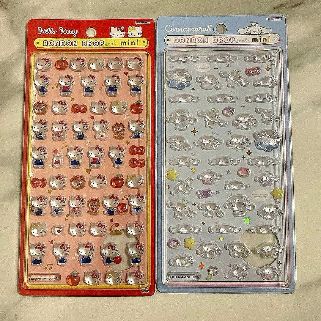 【正規品】ボンボンドロップシール　ミニ　コンプリートセット　サンリオ　ディズニー