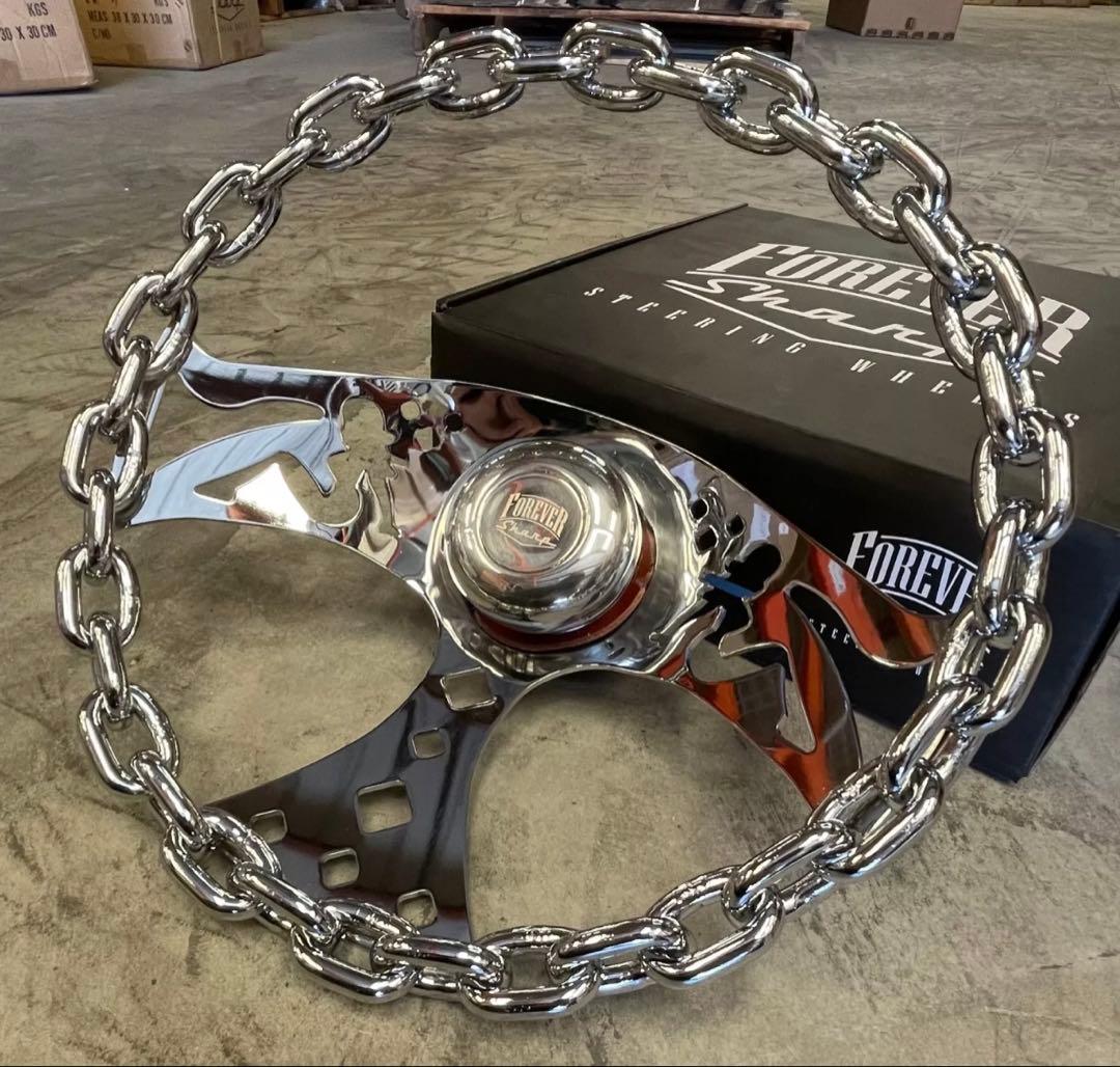 ★ 新品未使用★ フォーエバー シャープ 28cm ステアリング 11インチ