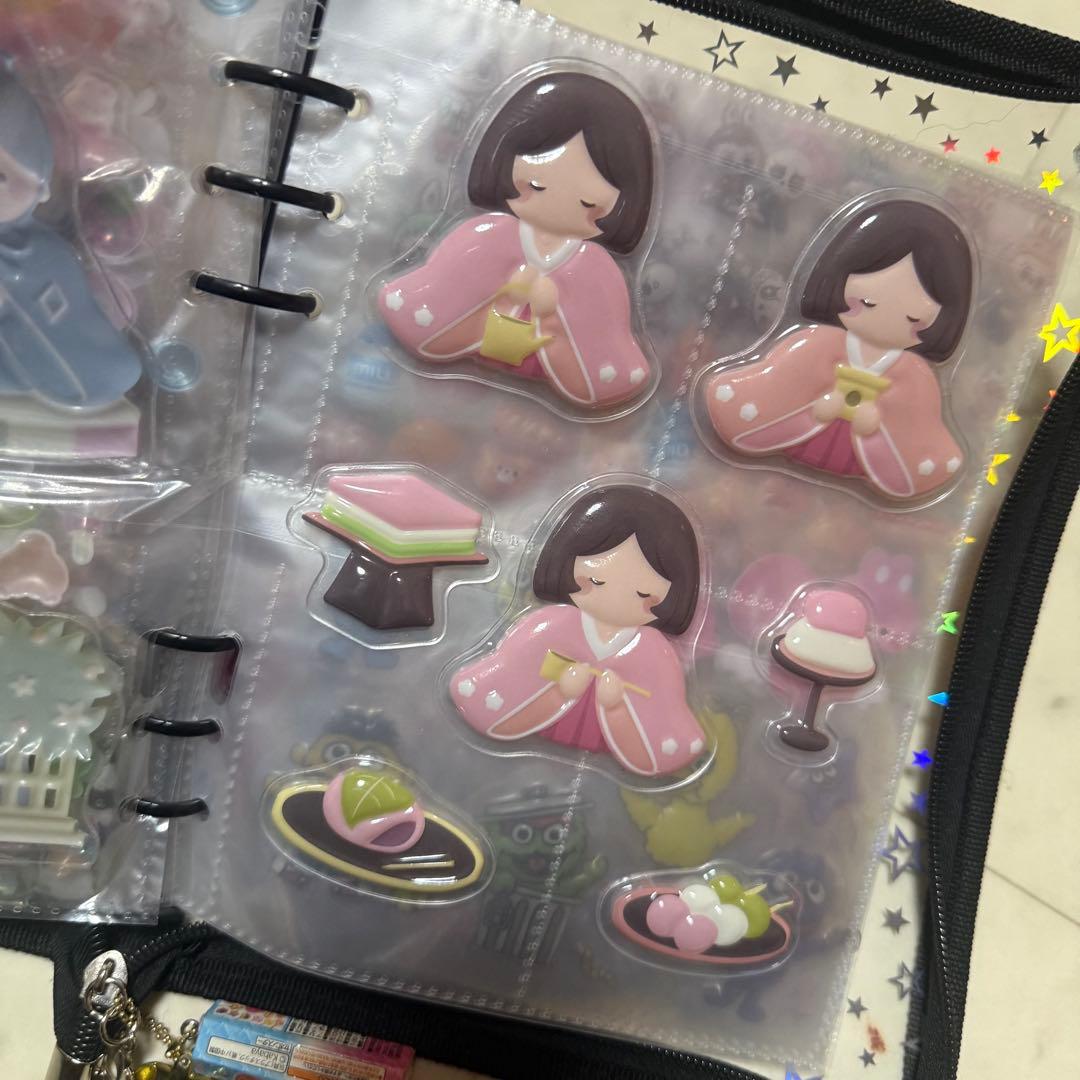 ボンボンドロップシール　大量シール帳！完成品　ウォーターシール　たまごっち　平成