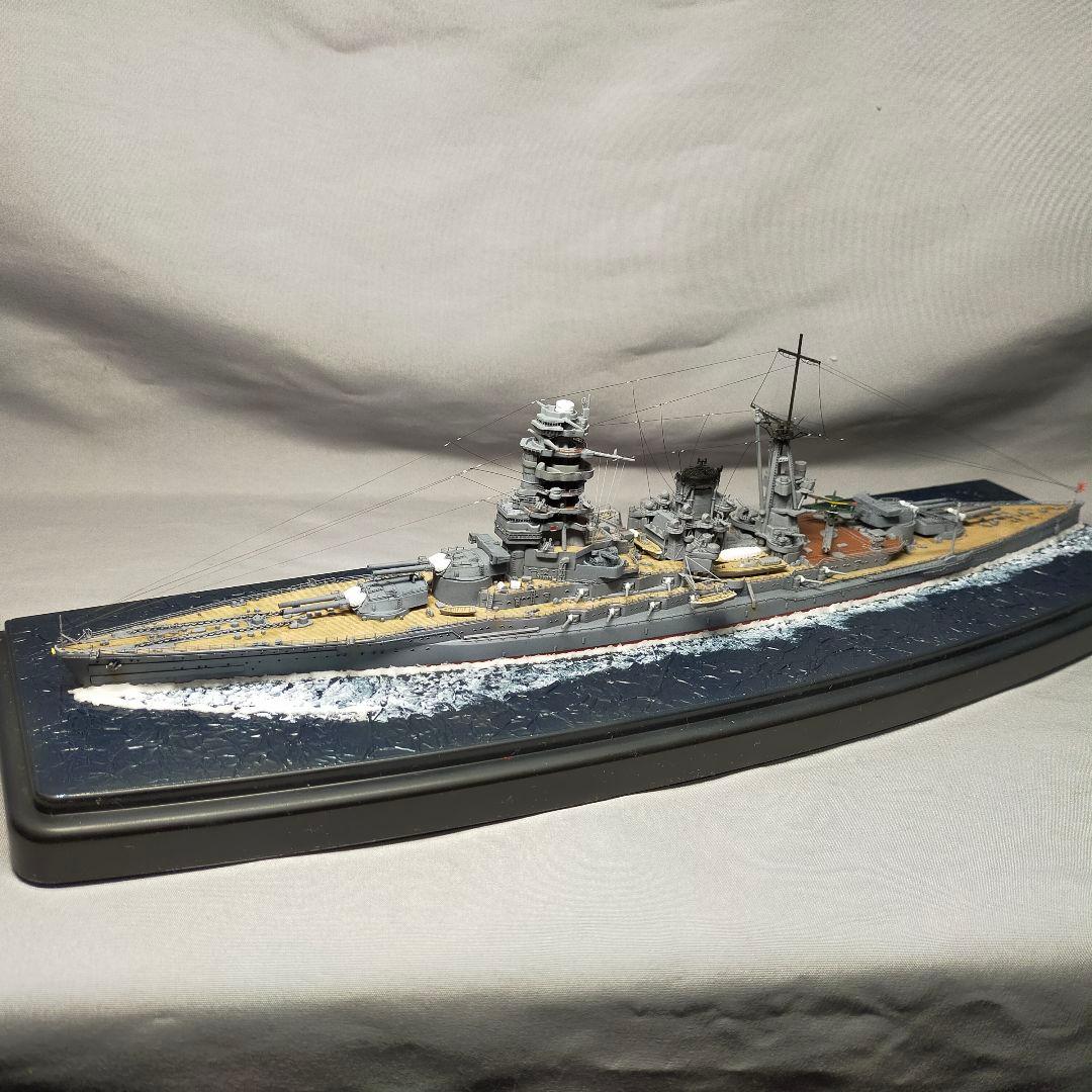 日本海軍 戦艦陸奥 フジミ 1/700 完成品