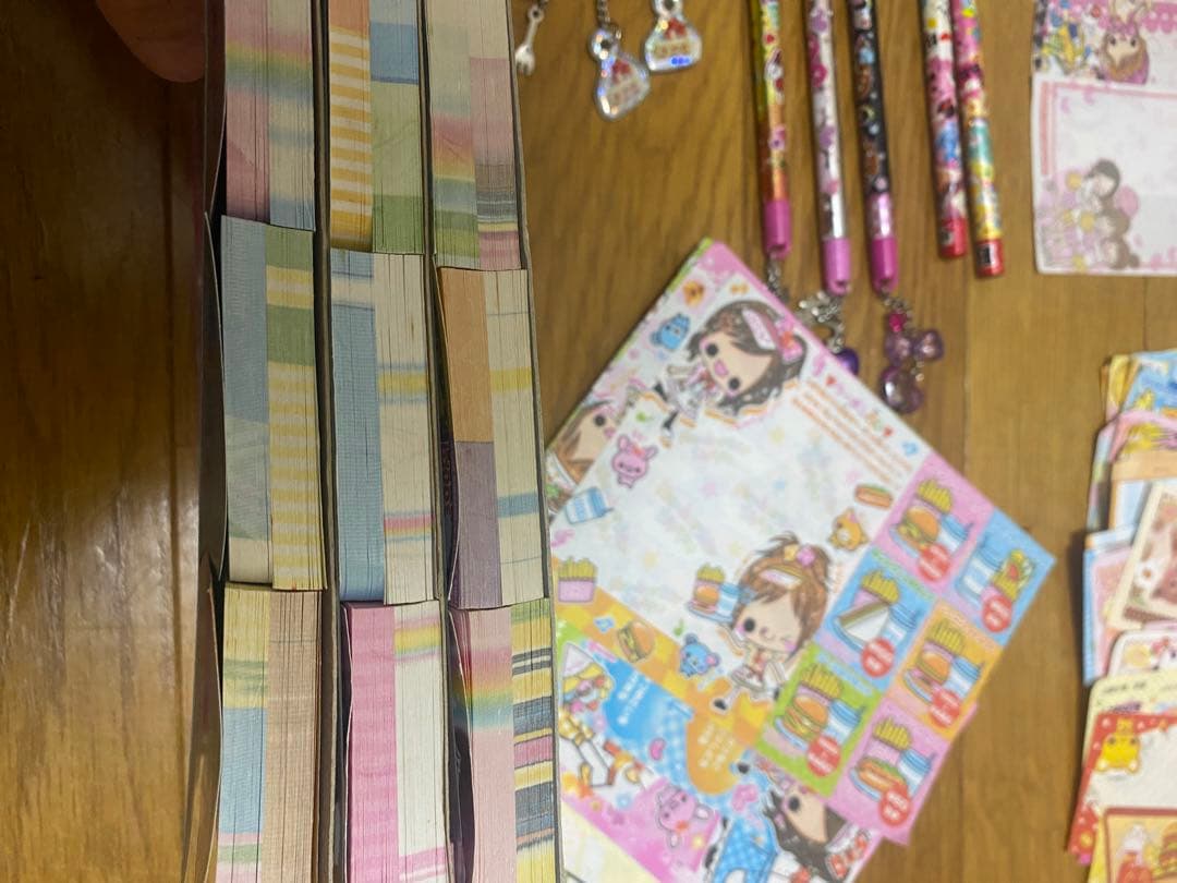 平成レトロ　メモ帳セット　お札メモ帳3セットバラ約90枚　えんぴつ5本キャップ３