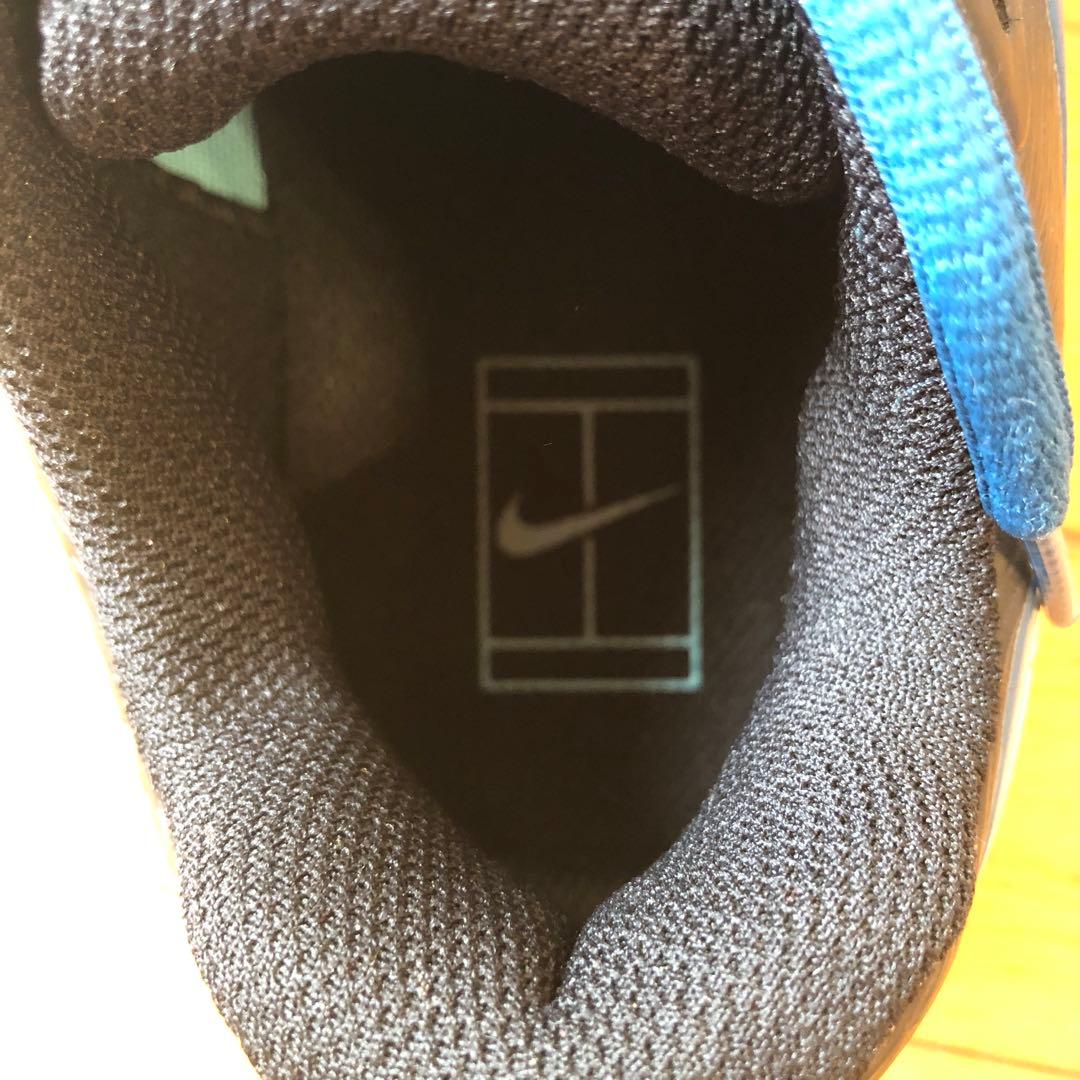 美品　Nike Roger Federer テニスシューズ ブルー　フェデラー