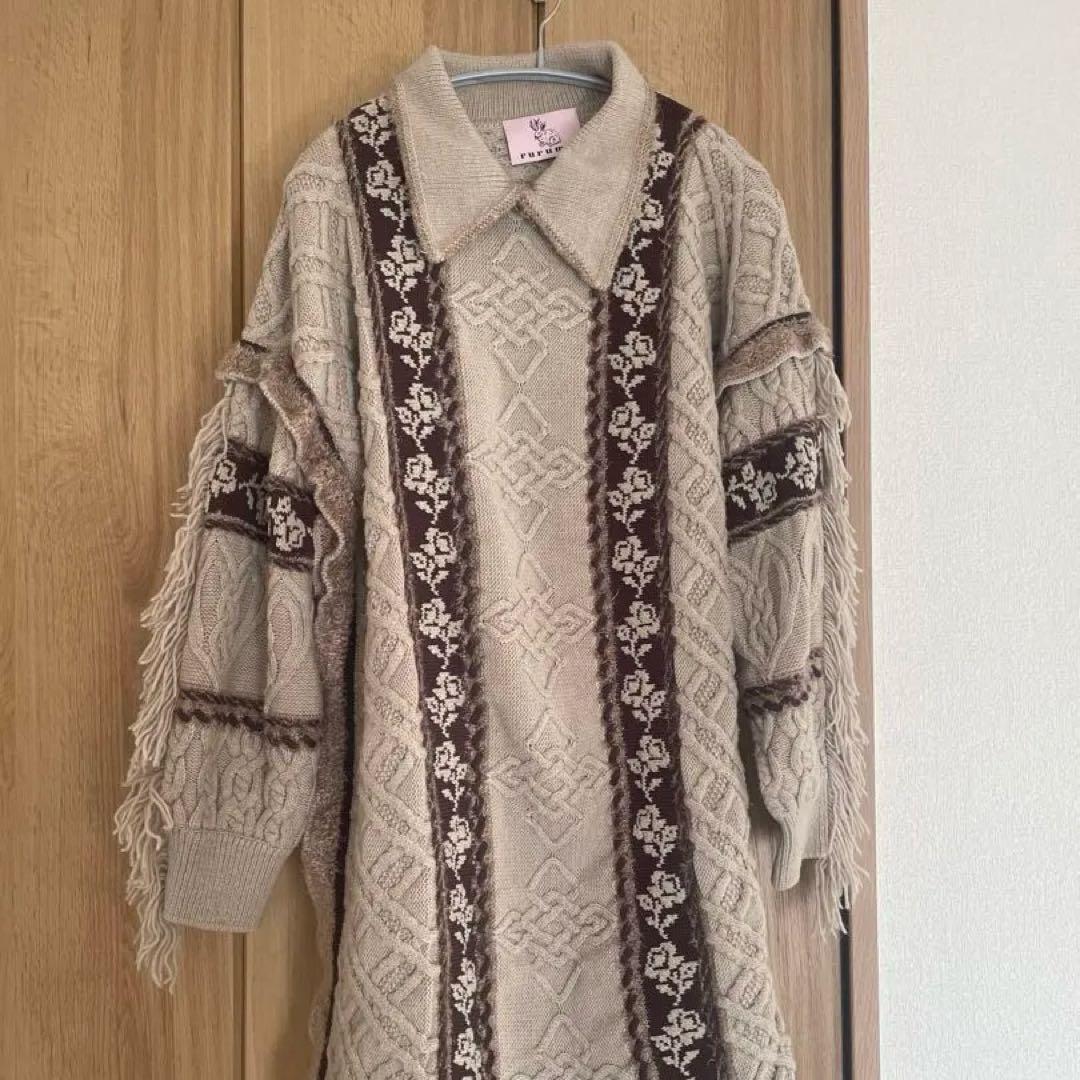 rurumu: 縷縷夢兎 ニット　ワンピース