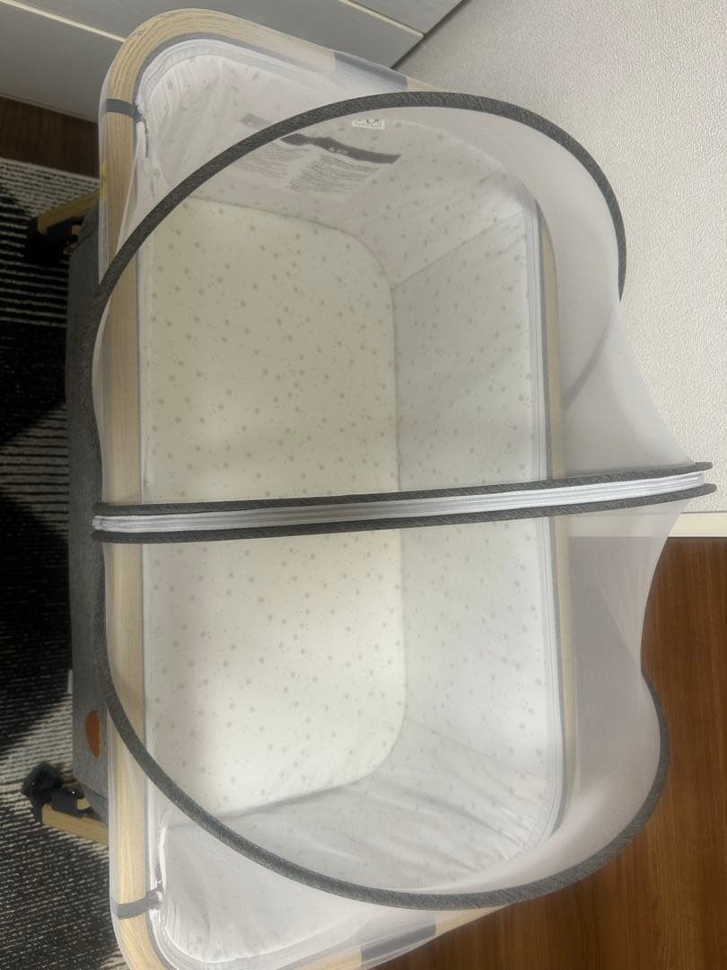 【ほぼ新品】25年9月購入品HZDMJ ベビーベッド