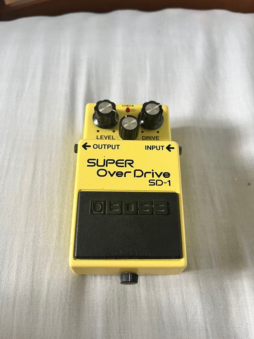 BOSS SD-1 日本製　JRC4558DD