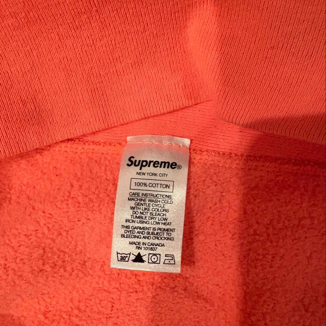 Supreme BoxLogo コーラルピンク トレーナー L(超希少)