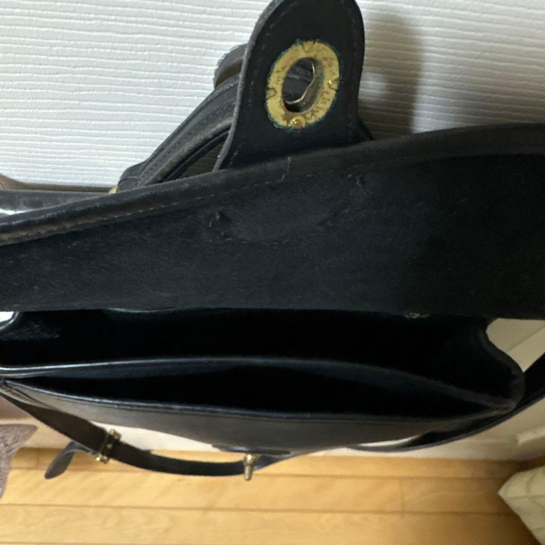 old coach ショルダーバック　レザー