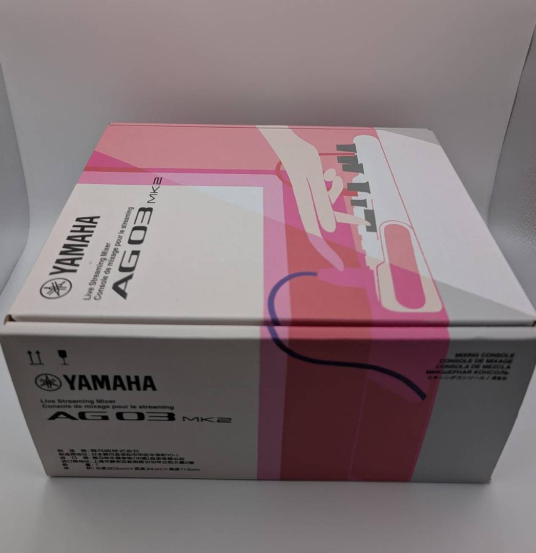 【新品未使用】YAMAHA AG 03 MK2 ライブストリーミングミキサー