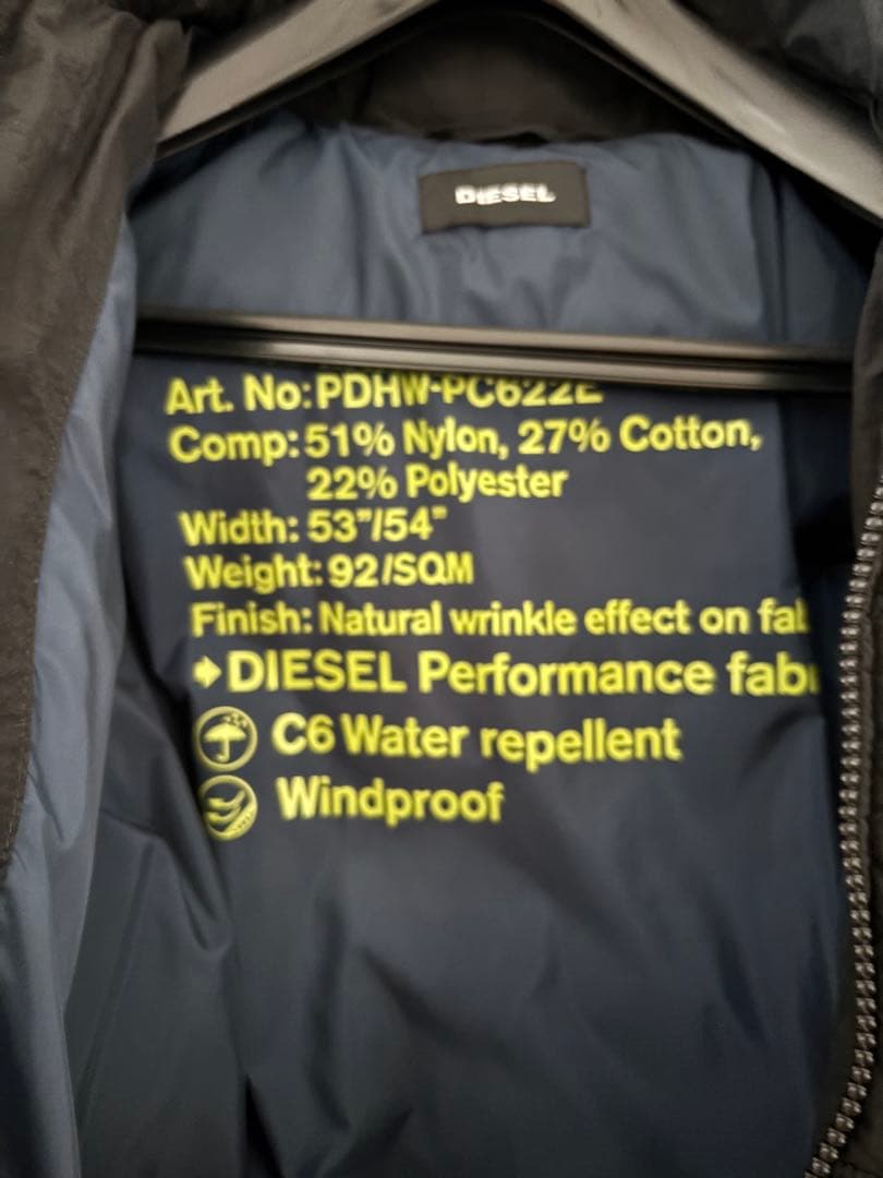 DIESEL PDHPC622E ダウンジャケット