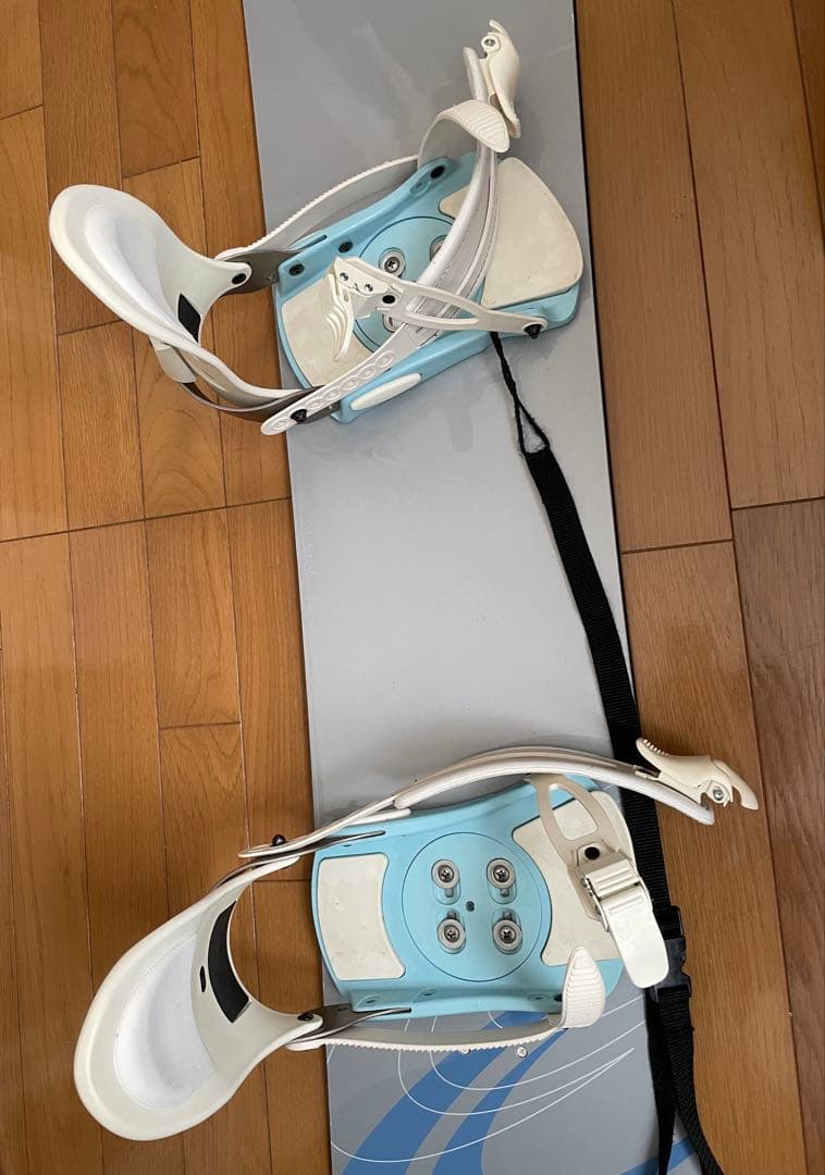 スノーボード グレー/ブルー　板　初心者用