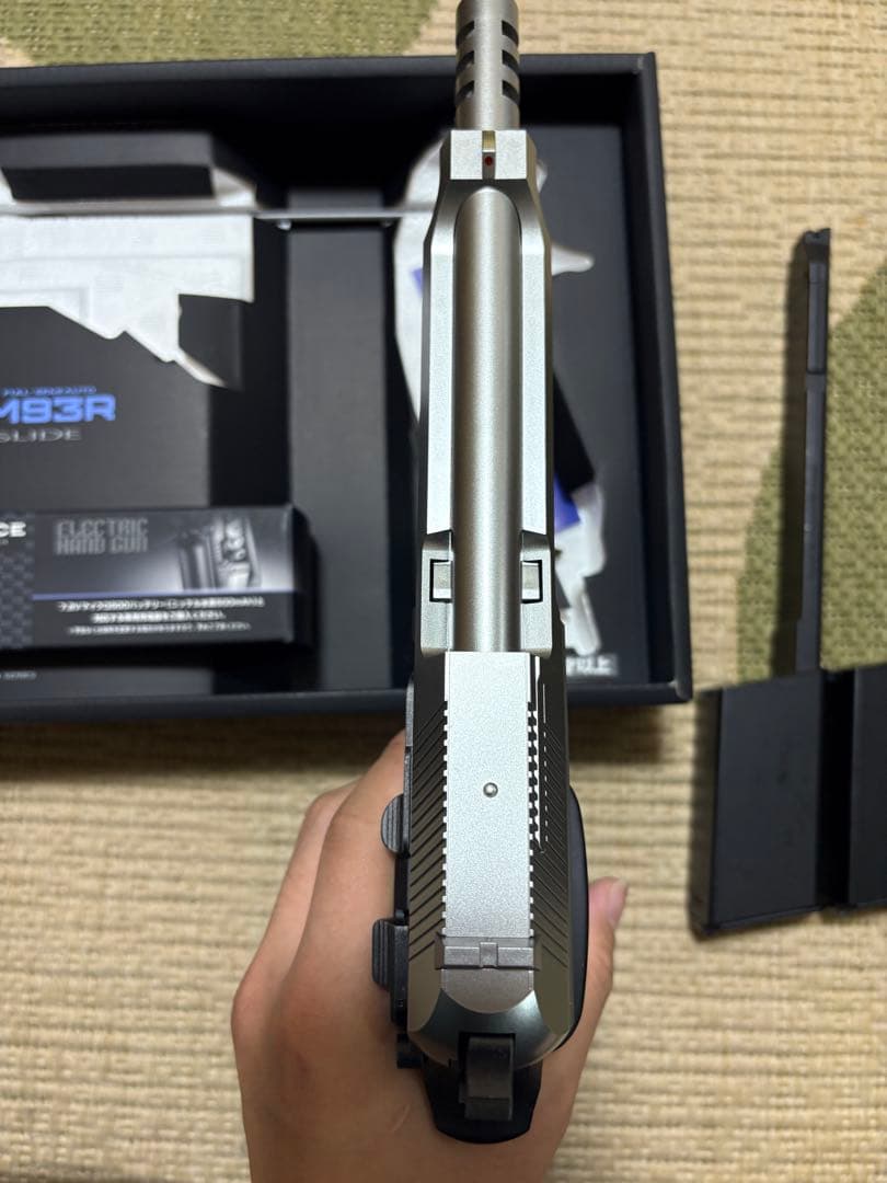 寿*司様 東京マルイ M93R 電動ガン　マガジン、バッテリーセット