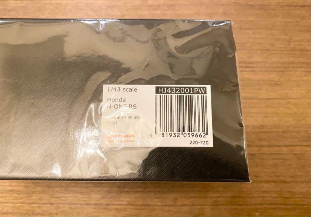 新品 1/43 ホビージャパン 新型 ホンダ NONE RS ホワイト
