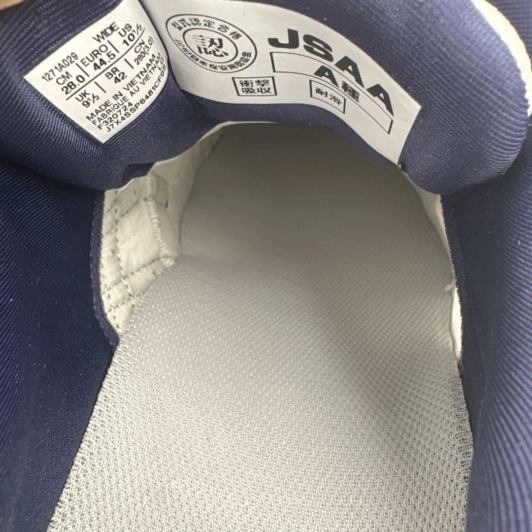 ✨未使用✨アシックス 安全靴 ウィンジョブ 【28cm】白CP209 BOA