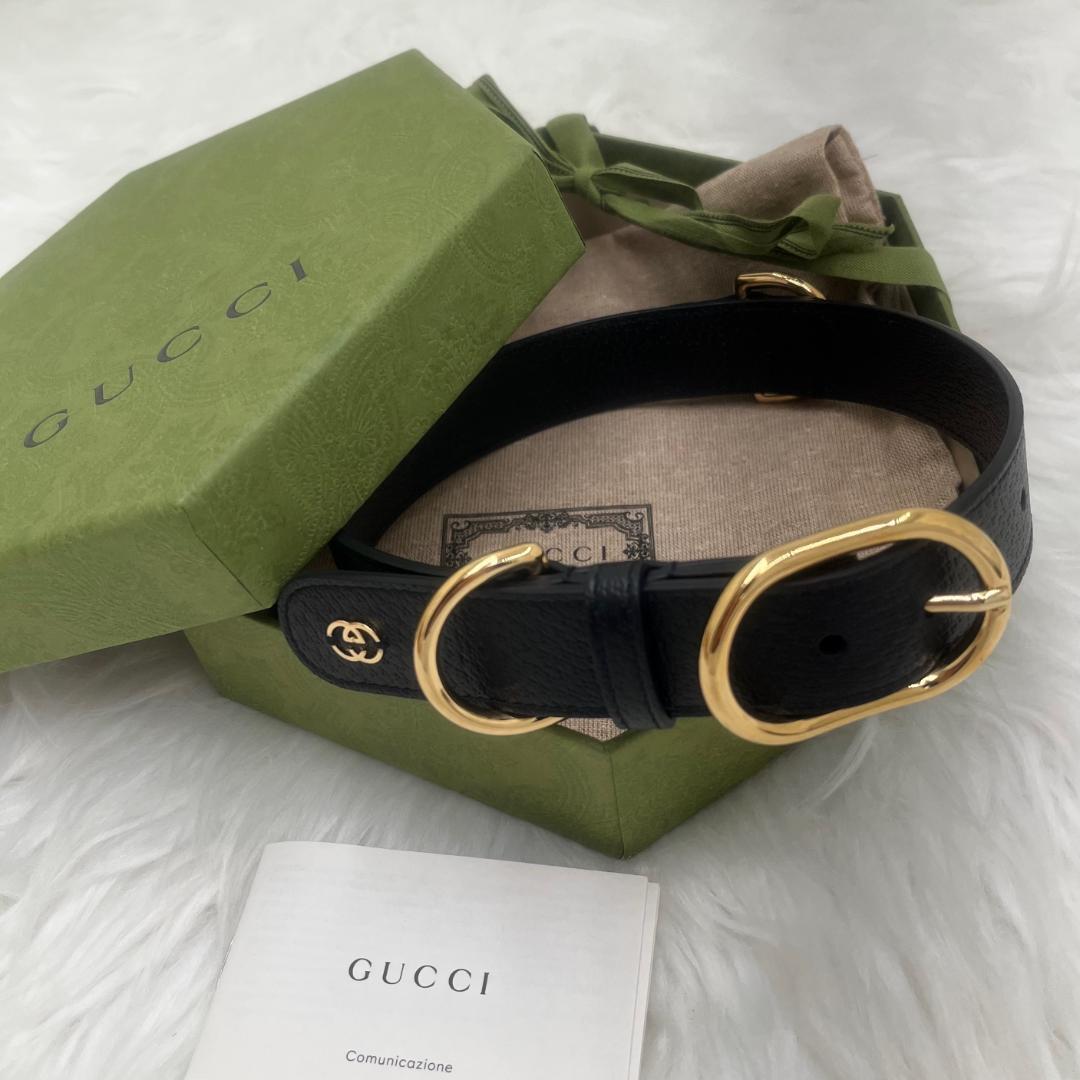 新品✨グッチ　GUCCI 　インターロッキング　ペット首輪　カラー　愛犬