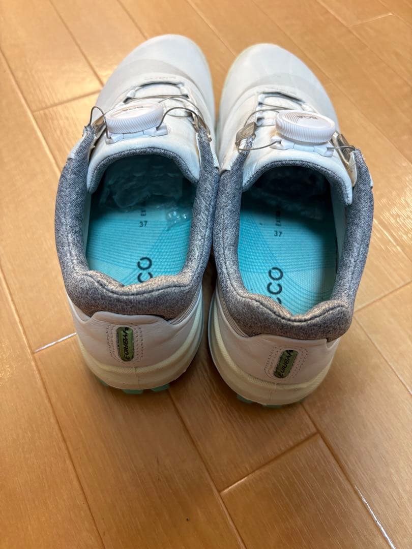 Ecco ゴルフシューズ 37 ホワイト　23.5 エコー