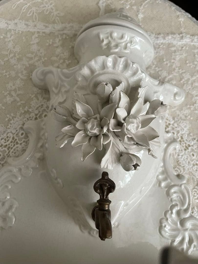 ˚✧₊⁎陶器製 アンティーク ファウンテン⁎⁺˳✧༚ フランスアンティーク