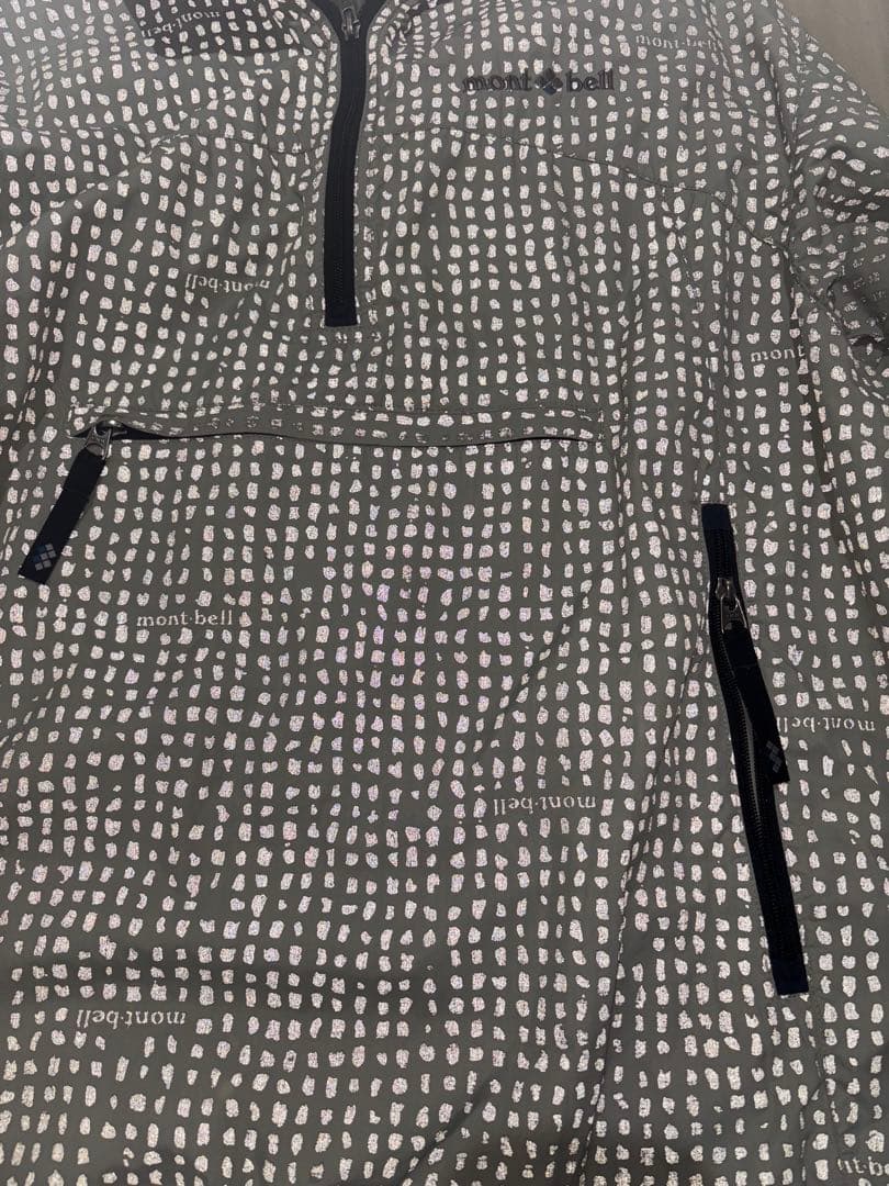 mont-bell リフレクターハーフジップジャケット tech archive