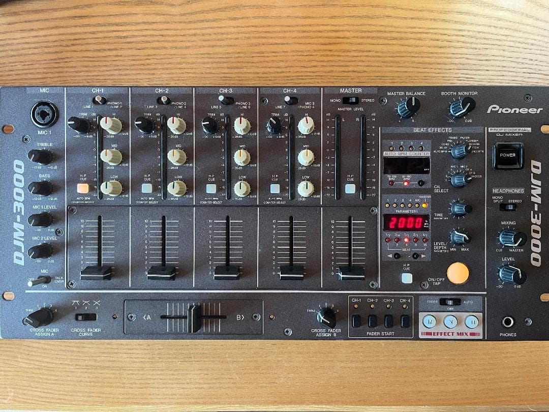 【Nみゆき 】Pioneer DJミキサー　DJM-3000 動作未確認