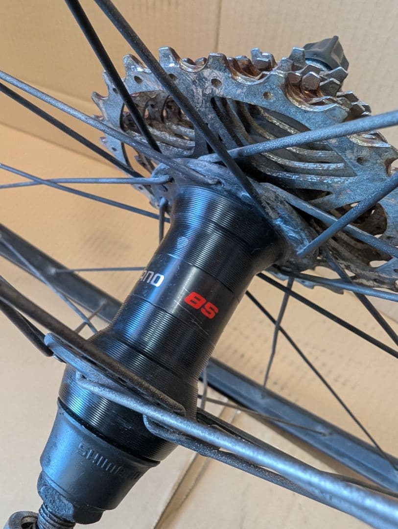 ビアンキ取り外し/クロスバイク用700Cホイール前後セット