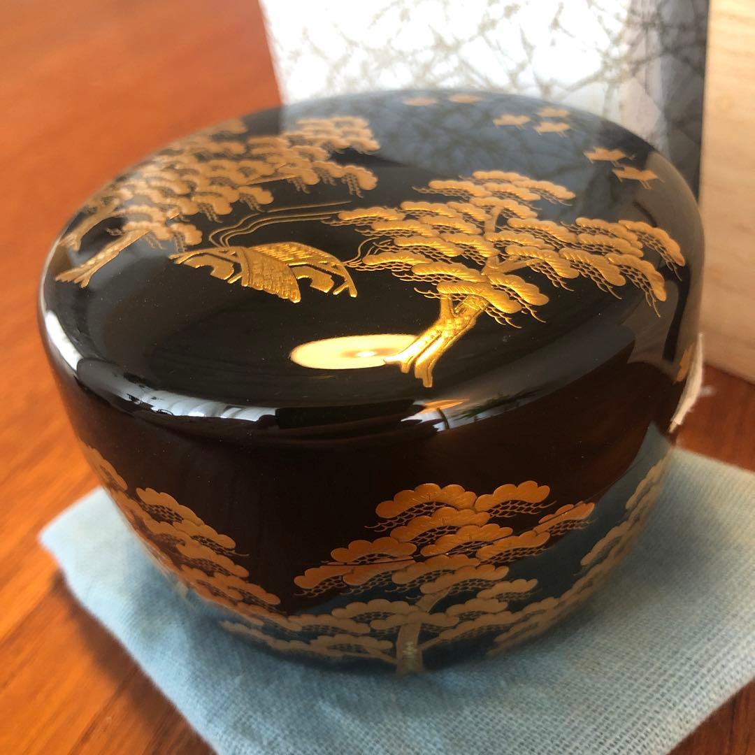 茶道具　平棗　一斉　金蒔絵