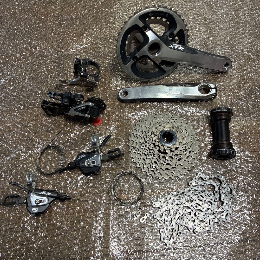 Shimano XTR M980系 グループセット 2×10speed