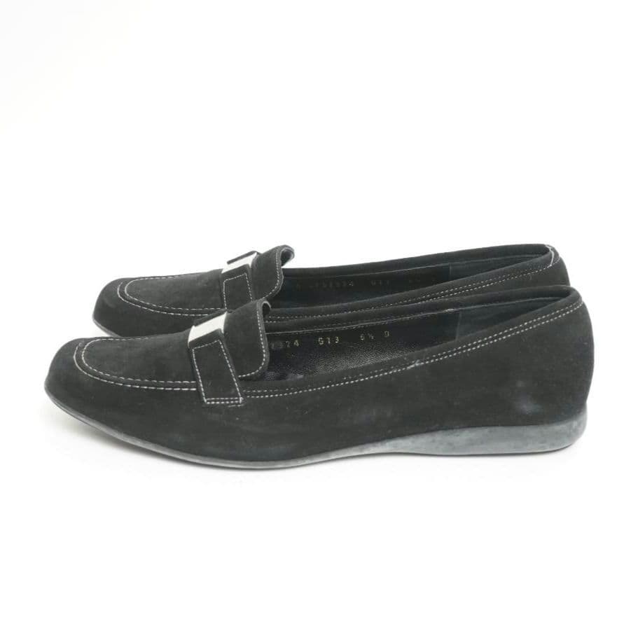 【美品】Salvatore Ferragamo ローファー スエード 23.5