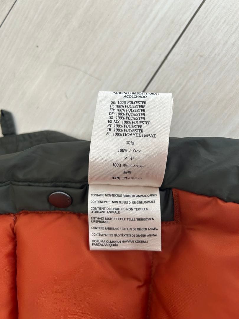 DIESEL N-2Bダウン MA-1 ミリタリーフライトジャケット/Ｌ