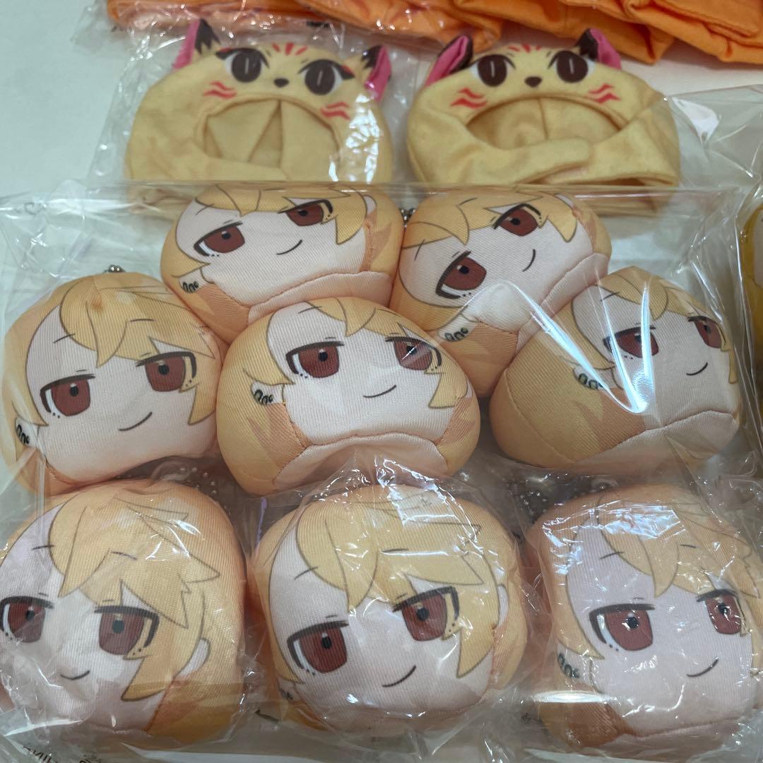 H3.浦島坂田船 センラ おまんじゅう ビーズ マスコット カバー