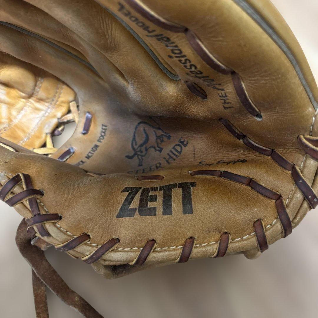 ZETT 硬式グローブ ブラウン