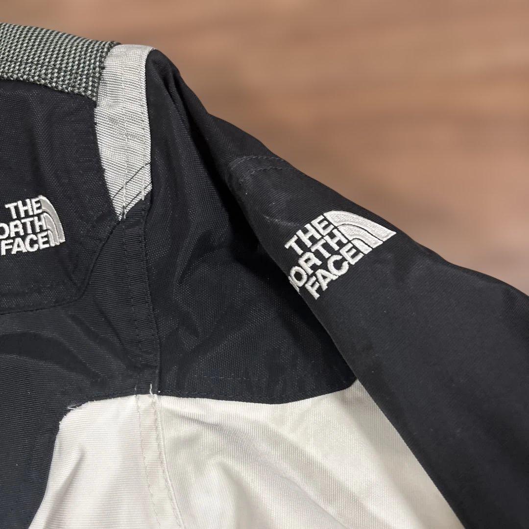 ⑫ THE NORTHFACE STEEPTECH アウター 黒　ナイロン