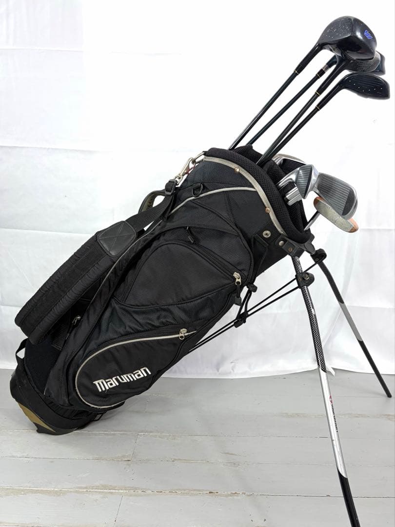 本格派 メンズゴルフクラブ 12本 フルセット ゴルフセット テーラーメイド