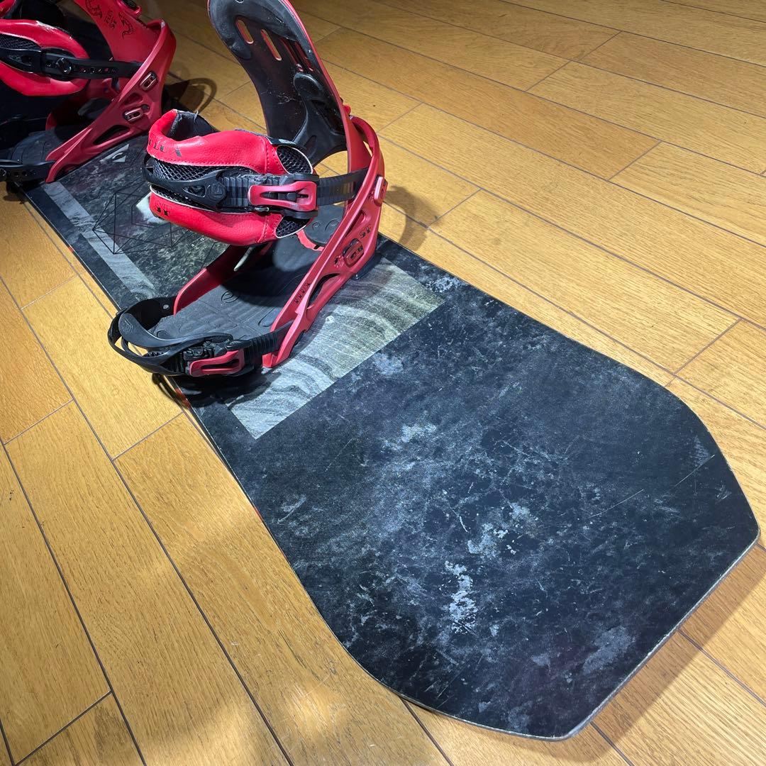 【値下げ】RIDE HELIX +FLUX SF金具セット　カービング・スロープ