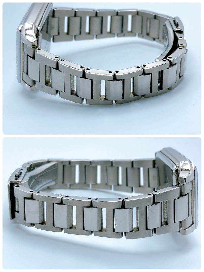 589 セイコー　ルキア　1B22-0CF0 スクエア　ソーラー　腕時計