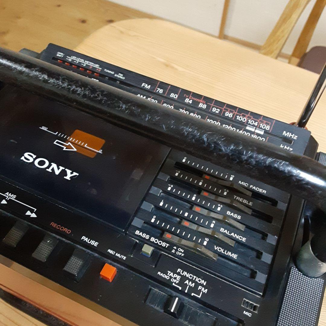 SONY CFS-700 STEREO ラジカセ キューブリック