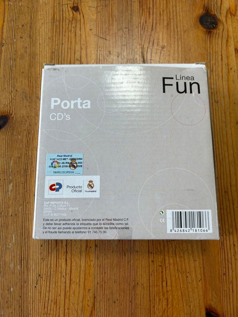 レアル・マドリード　公式グッズ　CDケース