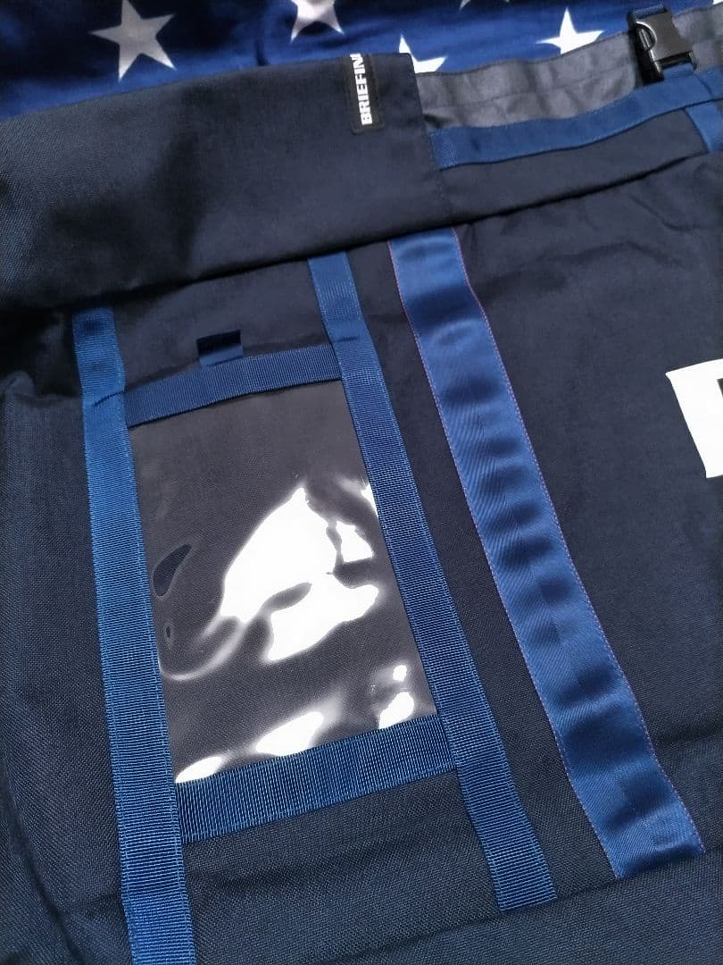 新品　ブリーフィング　トラベルケース　ネイビー