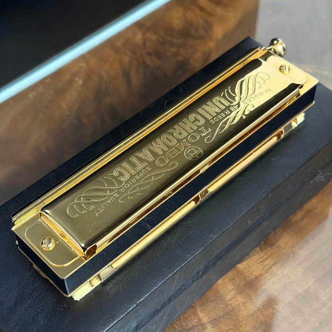 TOMBO ハーモニカ UNICHROMATIC GOLD No.1248G