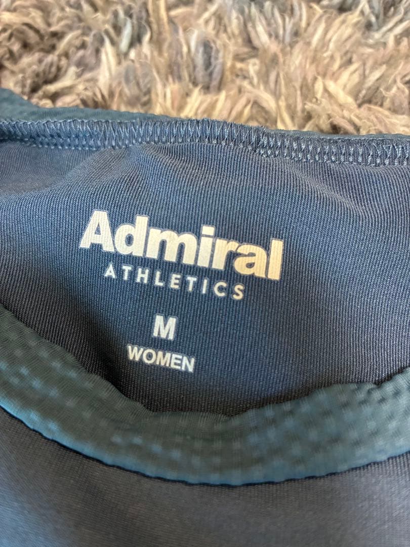 Admiral テニスウェアM ネイビー/スコートLライトグレーセット（別売可）