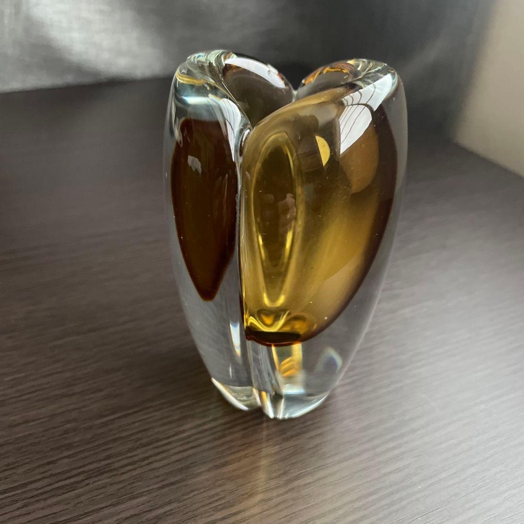 Nuutajärvi　Kaj Franck　フラワーベース　オブジェ　傷有