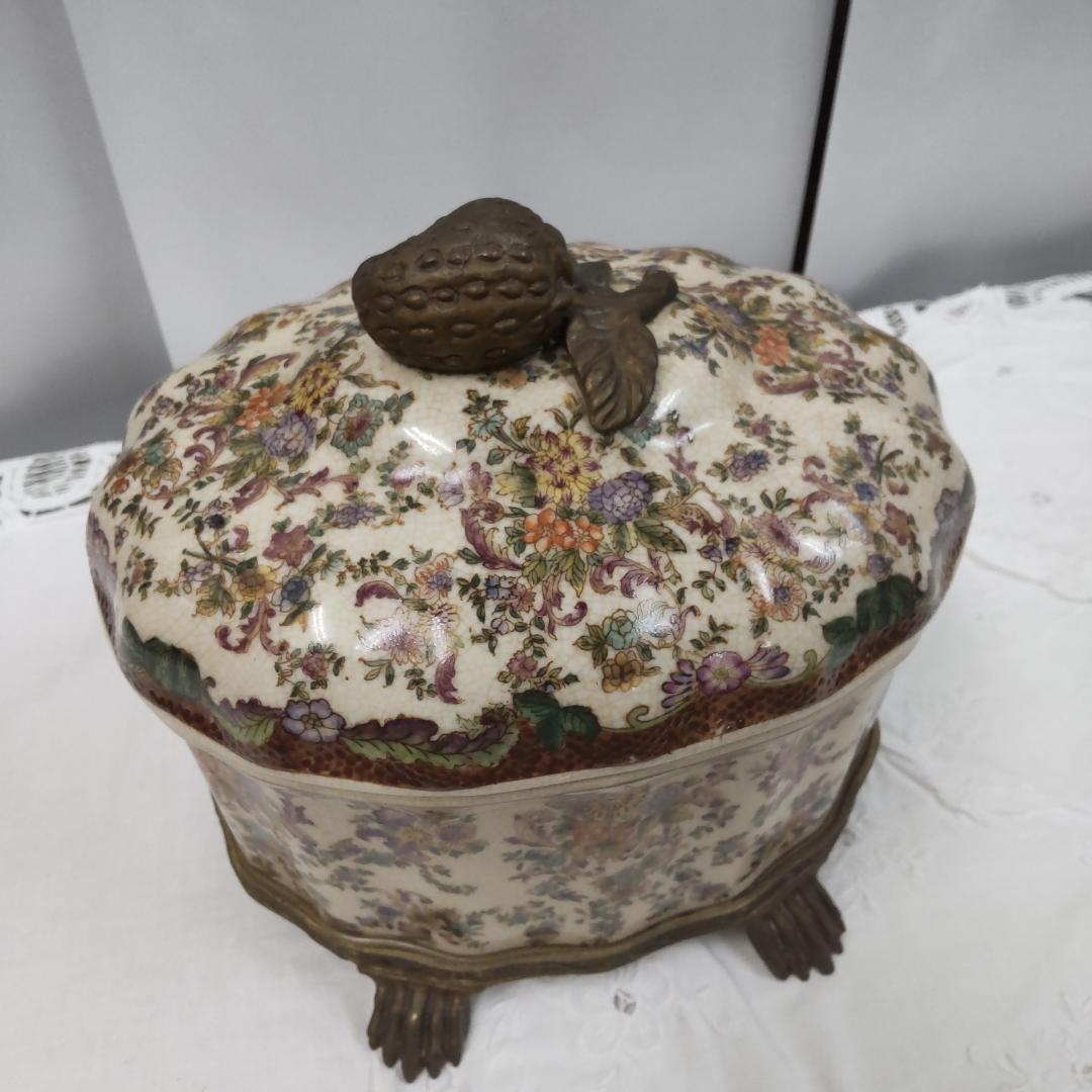 いちご　シノワズリ ボックス オリエンタル インテリア アンティーク モダン